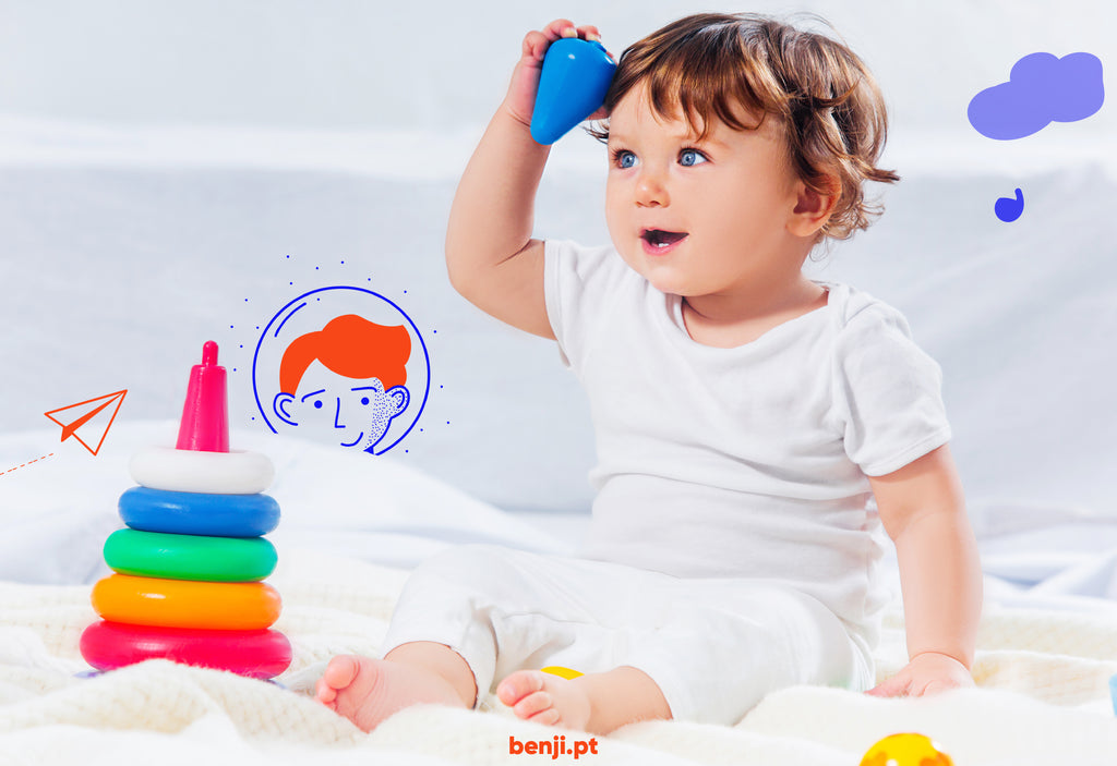 Principais atividades para os bebês de 1 ano
